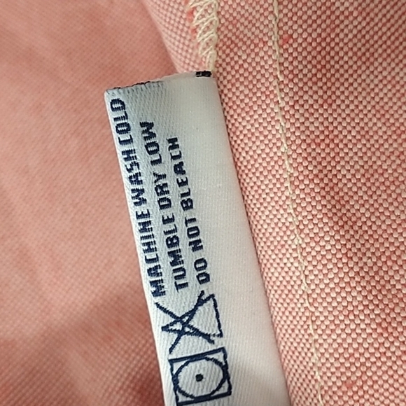 American Rhino Short Cotton Peach Robe Made in Kenya sz S - Picture 9 of 10